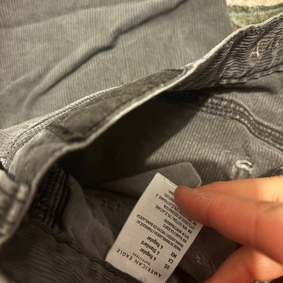 Grey corduroy mom Jean - Picture 4 of 4